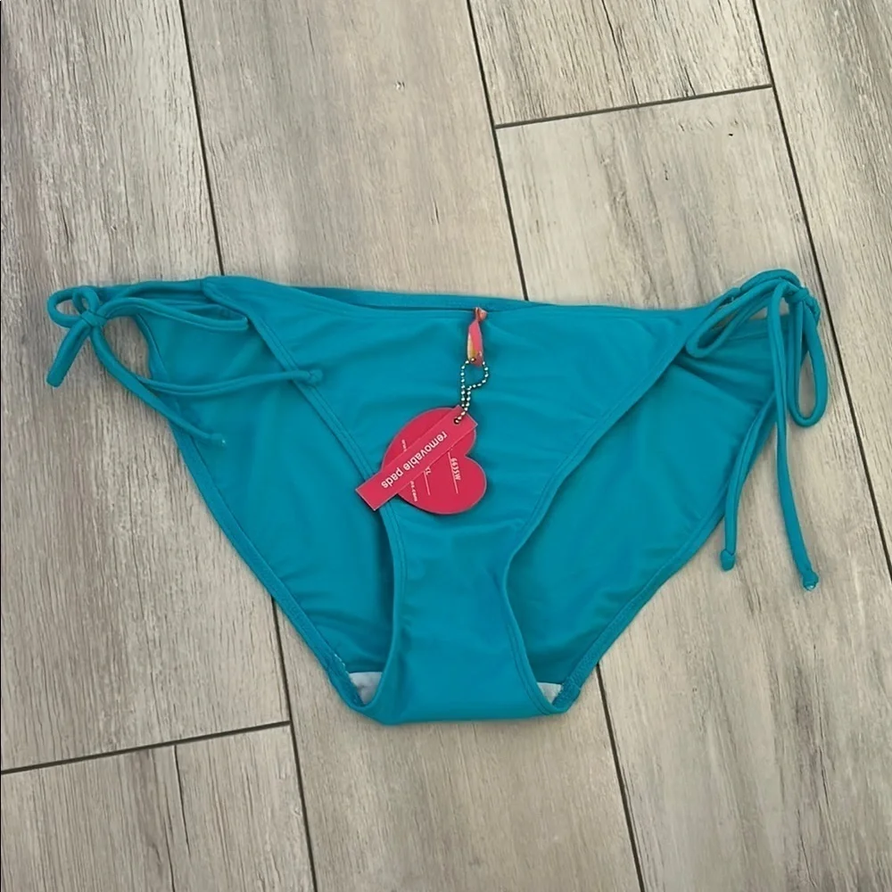 Apollo Swimwear side tie string bikini swim bottom size XL
